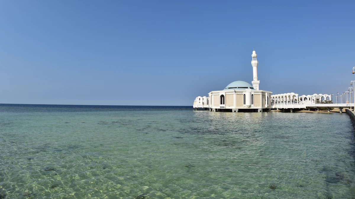 Jeddah waterfront representing the commercial gateway of Saudi Arabia