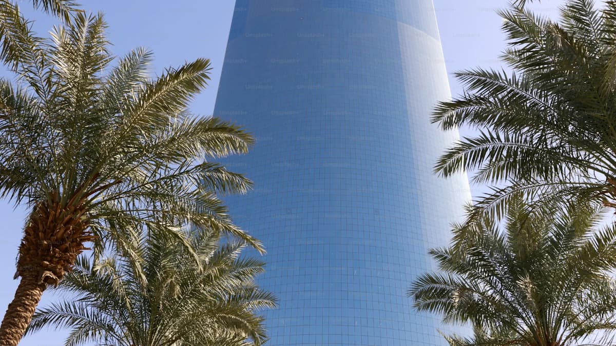 Riyadh skyline with KAFD representing Saudi corporate workforce