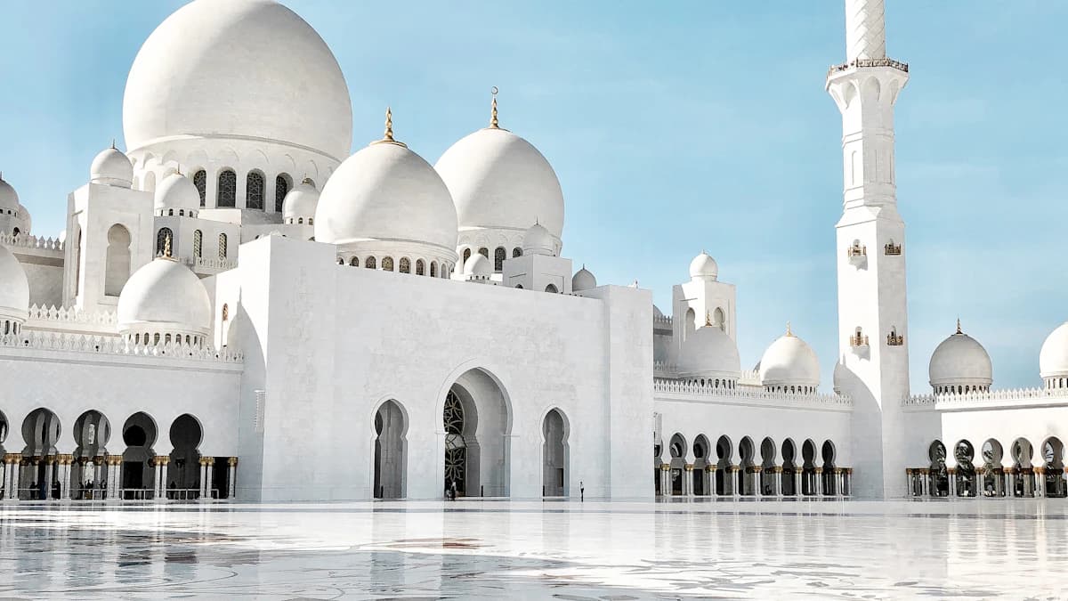 Abu Dhabi skyline representing the capital district workforce
